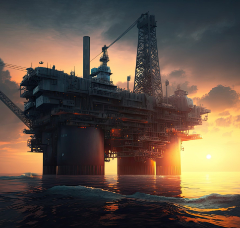 oil-platform-ocean-with-sun-setting-it-min